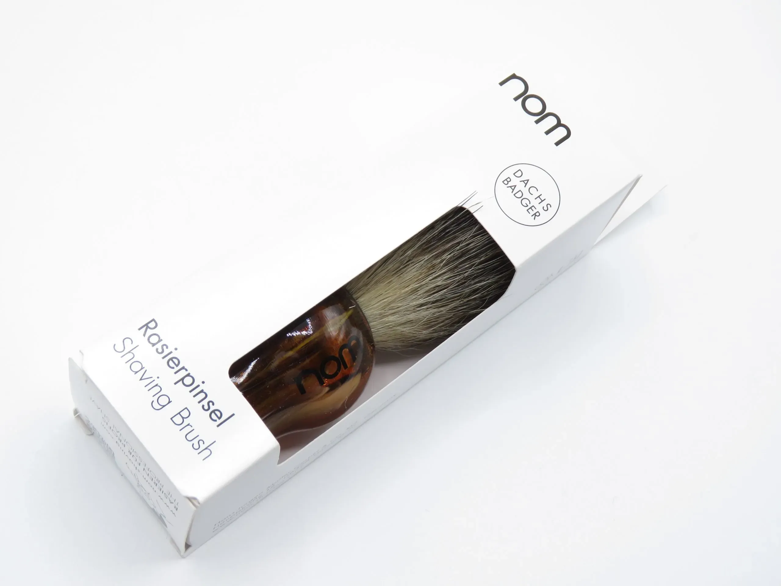 MÜHLE linea Nom pennello da barba in pelo di tasso GUSTAV 81HA - immagine 4