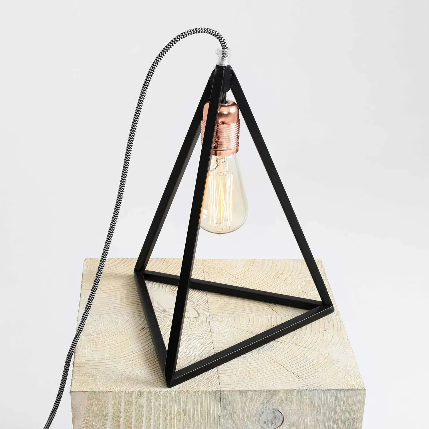 Lampada da tavolo TRIMETRIC NERO - immagine 4