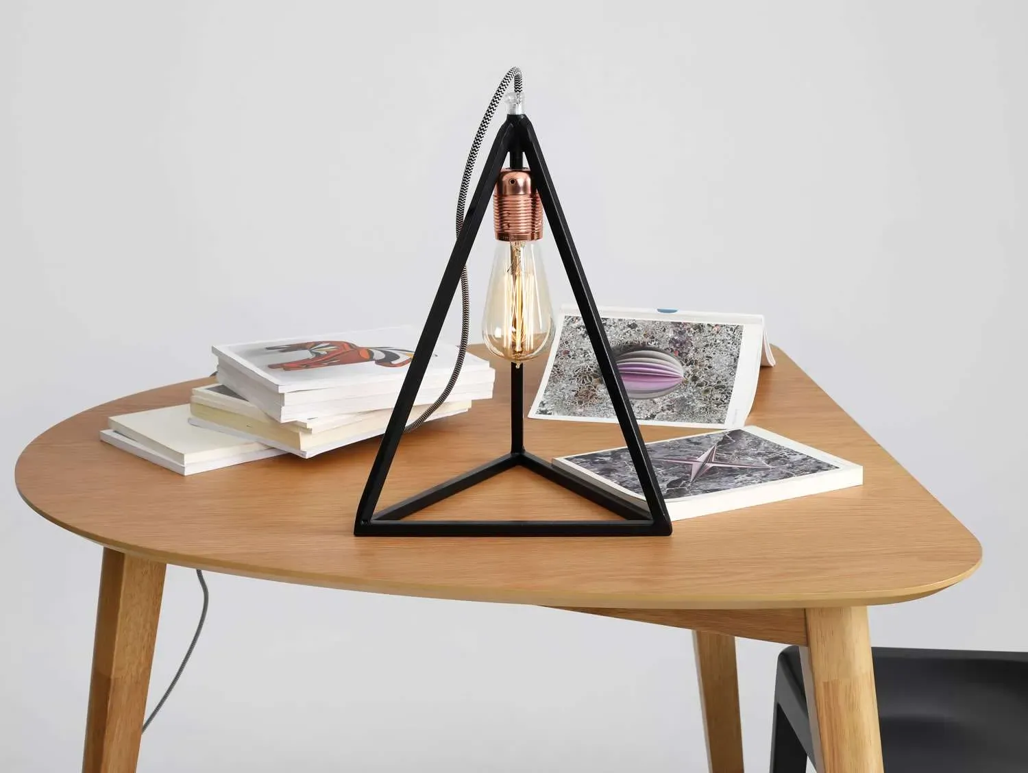 Lampada da tavolo TRIMETRIC NERO - immagine 5