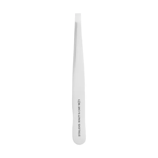 STALEKS Pinzetta per sopracciglia TBC-10/1 punte dritte e larghe Serie Beauty & Care - immagine 2