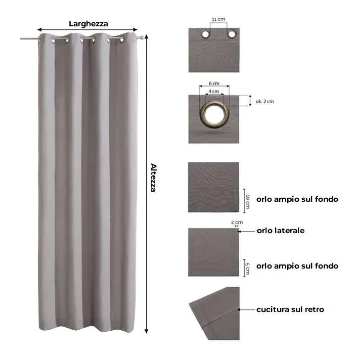 Tenda EYELET BUBBLES - immagine 7